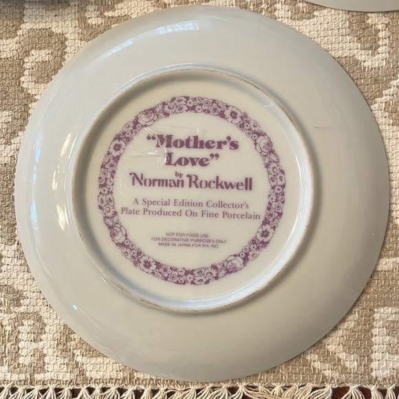 Norman Rockwell Plates Set of 5 in EUC - Picture 2 of 11
